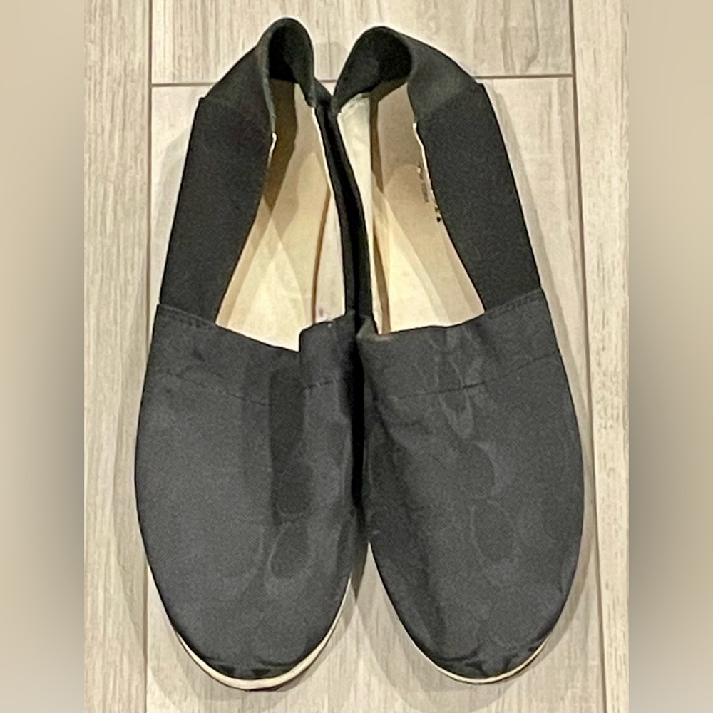 Coach Black Slip-On Flats